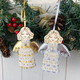 Christmas Angel Decoration Knitting Kit - Silver