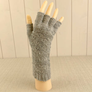 Half Finger Cable Gloves Knitting Kit