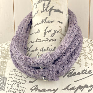 Lace Design Cowl Knitting Kit