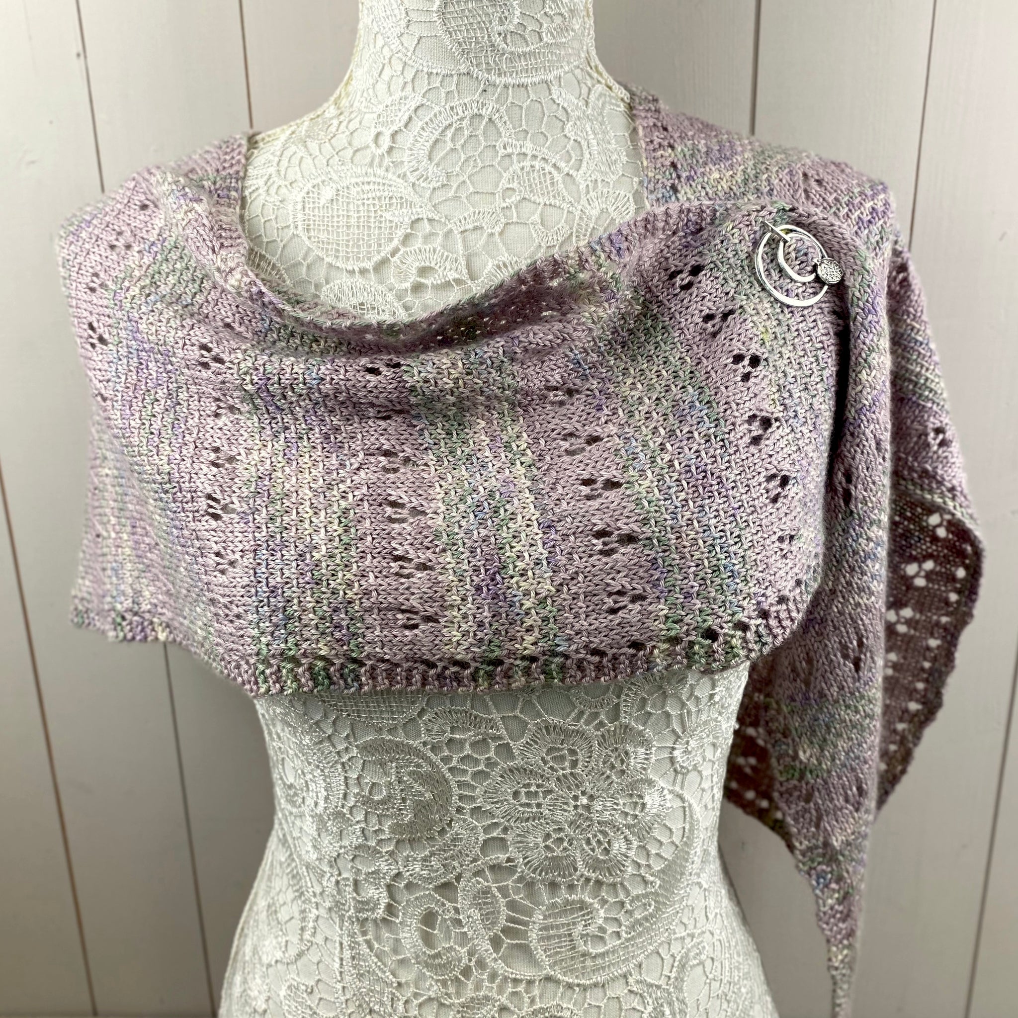 Linen & Lace Shawl Knitting Kit
