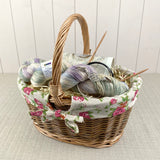 Picot Edge Shawl Gift Basket