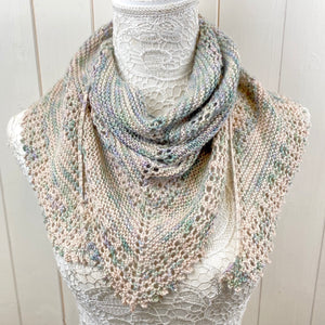 Picot Edge Shawl Gift Basket