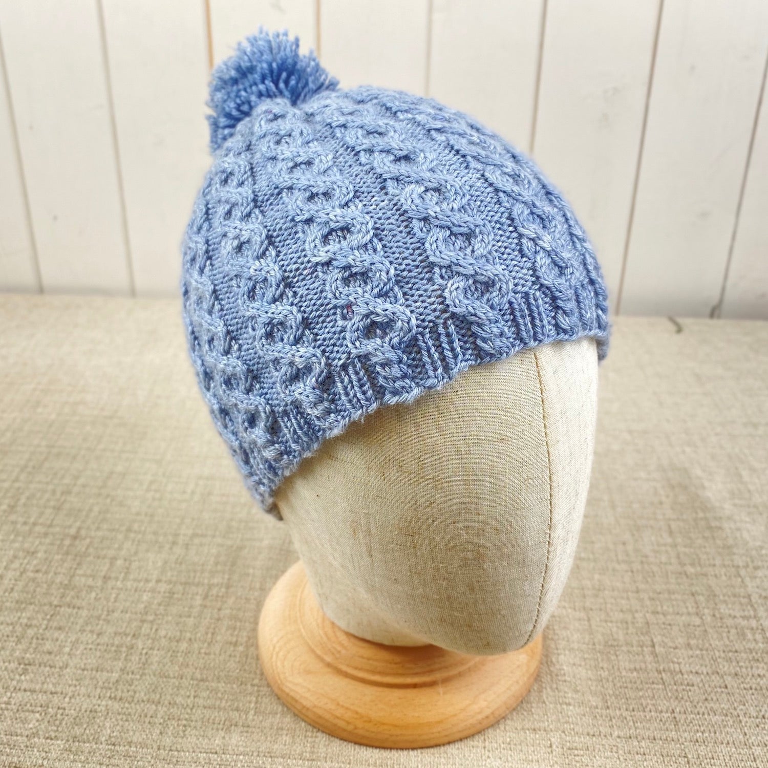 Twisted Cables Hat Knitting Kit