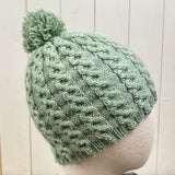 Twisted Cables Hat Knitting Kit