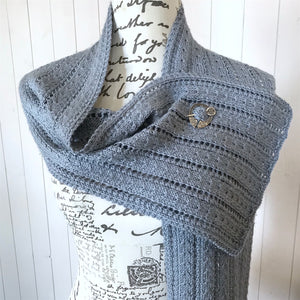 Lace & Cables Scarf